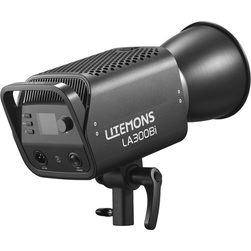 Godox Litemons LA300Bi K1 Bi-Color LED Monolight (Black, Travel Kit) - 4